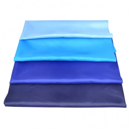 Kit Foulards " BLEU"