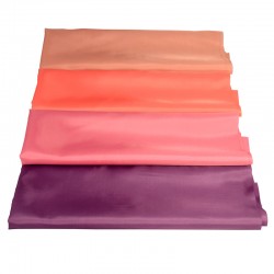 Kit Foulards " ROSE  CHAUD "