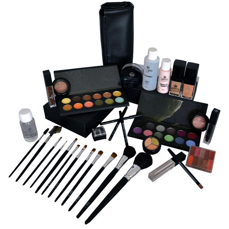 Set complet de pinceaux de maquillage professionnels