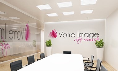 Logo coiffeuse